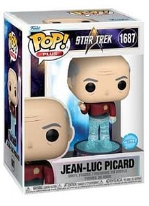 [PRÉ-VENDA] Funko Pop Plus - Star Trek - Jean-Luc Picard 1687 Gliter