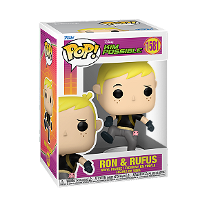 [PRE-VENDA] Funko Pop - Kim Possible - Ron & Rufus 1581