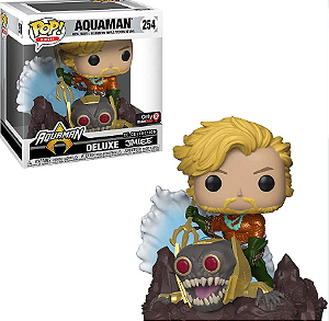 Funko Pop - DC: LIga da Justiça Jimlee -  Aquaman 254 (Gamestop )