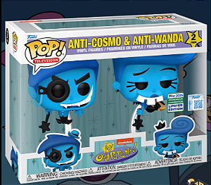 Funko Pop - Os Padrinhos Mágicos - 2 Pack Anti-Cosmo & Anti-Wanda (Wondercon 2025)