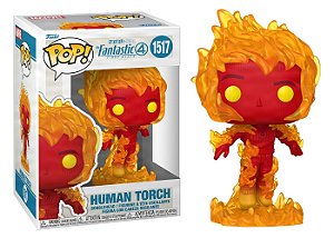Funko Pop - The Fantastic 4/O Quarteto Fantastico - Human Torch 1517