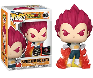 [PRÉ-VENDA] Funko Pop - Dragon ball Super - Super Sayan God Vegeta 1868 (CHASE) (CHALICE)