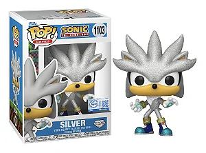 [PRÉ-VENDA] Funko Pop - Sonic The Hedgehog - Silver 1103 Diamond