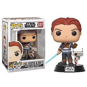 [PRÉ-VENDA] Funko Pop - Star Wars - Cal Kestis & BD-1 337