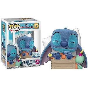 [PRÉ-VENDA] Funko Pop Plus - Lilo & Stitch - Sleeping Stitch in Box 1607 Flocked