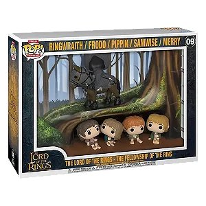 [PRÉ-VENDA] Funko Pop - Lord of the Rings - Deluxe Moment Ringwraith/Frodo/Pippin/Merry 09