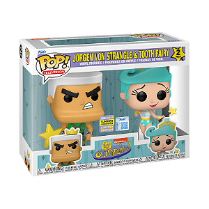 [PRÉ-VENDA] Funko Pop - Fairly Pdd Parents - Jorgen Von Strangle & Tooth Fairy 2-Pack