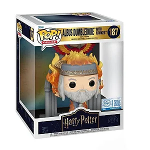 [PRÉ-VENDA] Funko Pop - Harry Potter - Albus Dumbledore with Fawkes 187