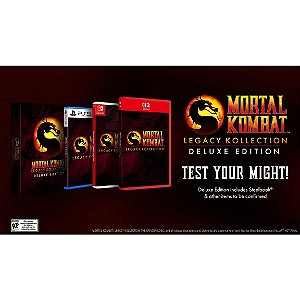 [PRÉ-VENDA] Mortal Kombat Legacy Kollection: Deluxe Edition - PlayStation 5