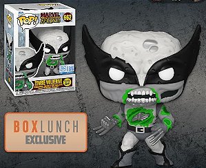 [PRÉ-VENDA] Funko Pop - Marvel Zombies - Zombie Wolverine 662 GITD (Exclusivo)