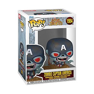 [PRÉ-VENDA] Funko Pop - Marvel Zombies - Zombie Captain America 1554