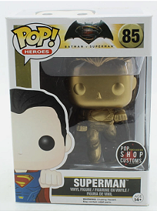 [PRÉ-VENDAS] Funko Pop - Batman/Superman - Superman 85 Pop (Shop Exclusive Customs)