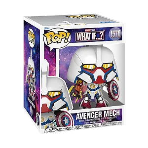 [PRÉ-VENDA] Funko Pop - What If...? - Avenger Mech 1570 6"