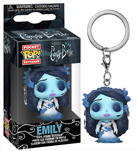 Funko Pop - A noiva Cadaver/Corpse Bride - Keychain/Chaveiro  A Noiva Cadáver Emily