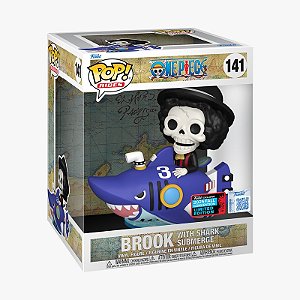 [PRÉ-VENDA] Funko Pop - One Piece - Brook with Shark Submerge 141 (NYCC 2025)