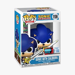 [PRÉ-VENDA] Funko Pop - Sonic THe Hedgehog - Sonic with Caliburn 1106 (NYCC 2025)