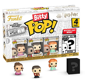 Funko Pop - Bitty Harry Potter  - 4 Pack Hermione/Viktor Krum/Gina/Mystery