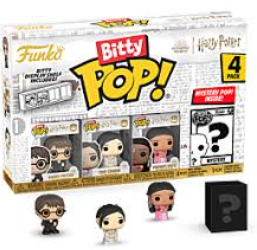 Funko Pop - Bitty Harry Potter  - 4 Pack Harry Potter/Cho/Parvati/Mystery