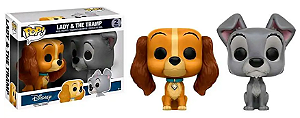 Funko Pop - Disney:  Lady & The Trump - 2 Pack Lady & The Trump (Hot Topic)