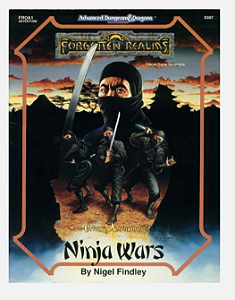 [PRÉ-VENDA] TSR Forgotten Realms Ninja Wars Fair