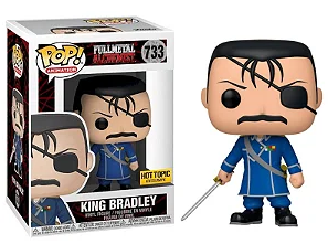 [PRÉ-VENDA]  Funko Pop - Fullmetal Alchemist - King Bradley 733 (HOTTOPIC)