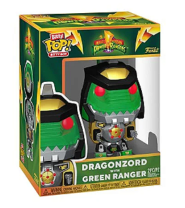 [PRÉ-VENDA] Funko Bitty Pop - Power Ranger: Mighty Morphin - Dragonzord with Green Ranger Bitty Bot