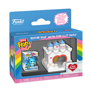 [PRÉ-VENDA] Funko Pop Bitty - Care Bears - Bitty Towns Bedtime Bear and The Care-a-lot Castle