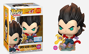 Funko Pop - Dragon Ball Gt - Super Saiyan 4 Vegeta 2078 (Flocked )