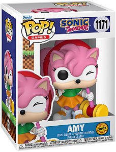 [PRÉ-VENDA] Funko Pop - Sonic The Hedgehog - Amy 1171 Chase