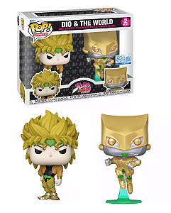 [PRÉ-VENDA] Funko Pop - Jojo's Bizarre Adventure - 2 Pack Dio & The World