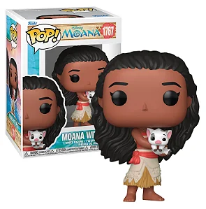 [PRÉ-VENDA] Funko Pop - Moana - Moana with Pua 1767