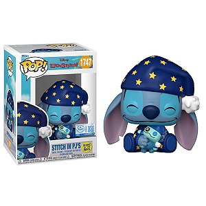 [PRÉ-VENDA] Funko Pop - Lilo & Stitch - Stitch in PJ's 1747 GITD