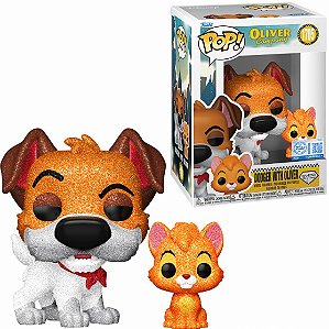 [PRÉ-VENDA] Funko Pop - Oliver and Company - Dodger with Oliver 1705 Diamond