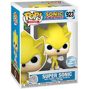 [PRÉ-VENDA] Funko Pop - Sonic The Hedgehog - Super Sonic 923