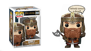 [PRÉ-VENDA] Funko Pop - Lord Of The Rings / O Senhor dos Aneis - Gimli (Nobody Tosses A Dwarf) 2028