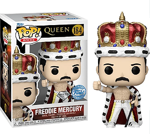 [PRÉ-VENDA] Funko Pop - Rocks: Queen - Freddie Mercury 184 (Diamond)