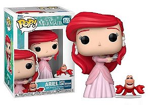 [PRÉ-VENDA] Funko Pop - The Little Mermaid - Ariel with Sebastian 1755