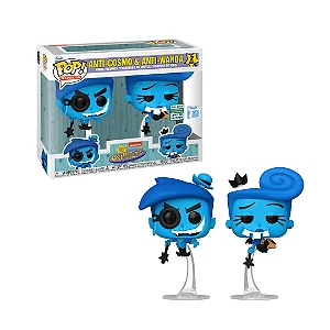 Funko Pop - Os Padrinhos Magicos/Fairly OddParents - 2 Pack Anti Cosmo & Anti Wanda (2025 Wondrous Convention)