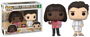 Funko Pop - Parks and Recreation - 2 Pack Donna & Ben Treat Yo' Self (Targetcon)