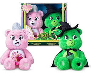 Pelucia/Plush - Ursinhos Carinhosos: Wicked - Glinda E Elphaba