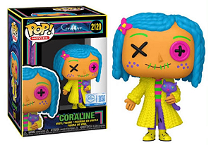[PRÉ-VENDA] Funko pop - Coraline - Coraline Patchwork 2120 (BLACK LIGHT)
