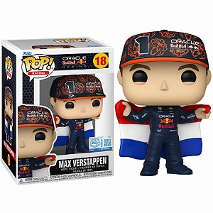 [PRÉ-VENDA] Funko Pop - Oracle Red Bull Racing - Max Verstappen 18