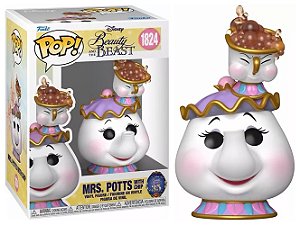 [PRÉ-VENDA] Funko Pop - Beauty and the Beast - Mrs. Potts with Chip 1824