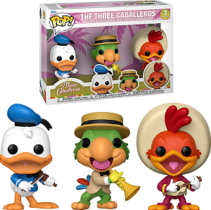 [PRÉ-VENDA] Funko pop - Disney -3-Pack The Three Caballeros