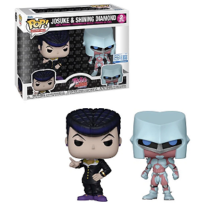 [PRÉ-VENDA] Funko Pop! -JoJo's Bizarre Adventure - 2-Pack Josuke Higashikata & Shining Diamond