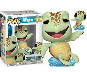 [PRÉ-VENDA] Funko Pop - Disney: Procurando Nemo - Crush With Squirt 1813