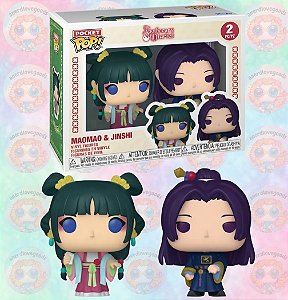 [PRÉ-VENDAS] Funko Pop - Diários de uma Apotecária- 2-Pack Keychain Maomao & Jinshi