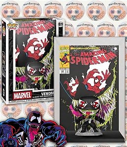 [PRÉ-VENDA] Funko pop - Marvel: Amazing Spider-MAn - Comic Cover Venom 81