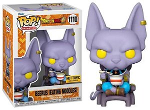 Funko Pop - Dragon Ball Super - Beerus (Eating Noodles) 1110 (Hot Topic)