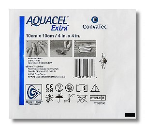 Curativo Aquacel Extra Estéril 10X10 cm Convatec